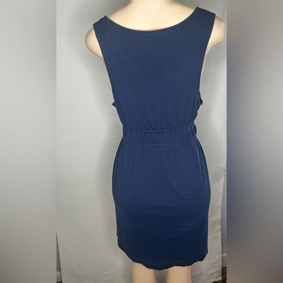 Lands’ End Women’s Swim Cover Up Black Short Adjustable Waist Sleeve XL 18-20 - Picture 5 of 16